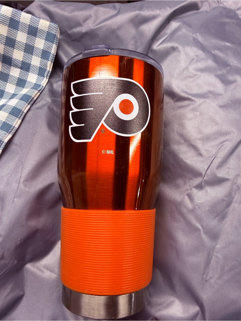 Philadelphia Flyers Orange Stainless Steel Travel Tumbler - NHL
